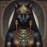 Cat-headed goddess 1