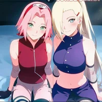 Sakura and Ino