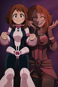 Uraraka heroe y vill