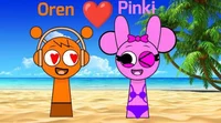Oren X Pinki Sprunki