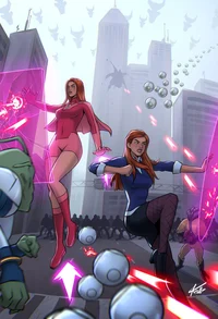 Gwen T and Atom Eve