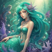 Mermaid Coralie