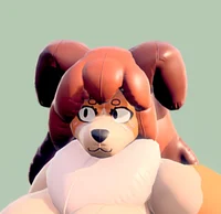 Inflatable dog