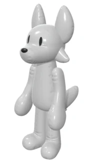 Inflatable wolf 