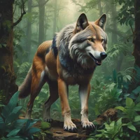 Jungle wolf female 