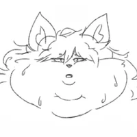Blob fox girl