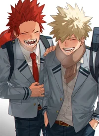 Bakugou y Kirishima