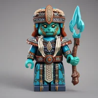Orc shamaness toyfig