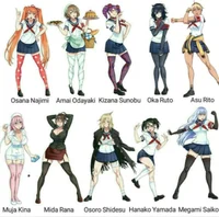 9 girls harem