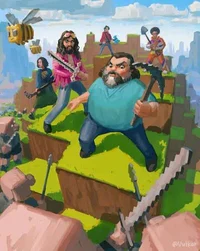 A minecraft movie rp