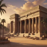Egyptian palace 
