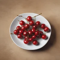 Cherry on a Plate