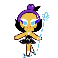 Skating Queen Cookie