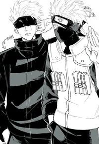 Kakashi y Gojo
