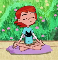 Gwen - Meditating