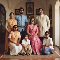 Indian Christian fam