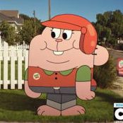 Richard with a job
