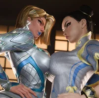 Chun Li and Emma 