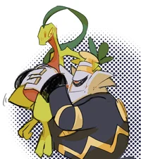 Grovyle and Dusknoir