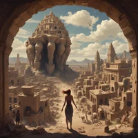 Ancient giant sandbo