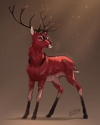 Hazbin- Deer Alastor