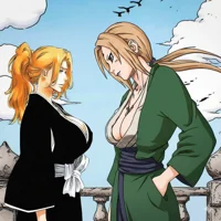 Tsubade and Rangiku 