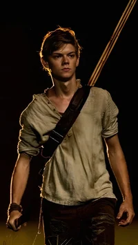The maze runner Newt