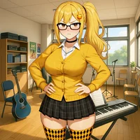 Tsundere Keyboardist
