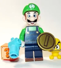 Lego Luigi Figure
