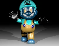 Photo Negative Mario