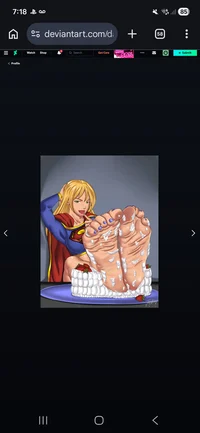 Kara- Supergirl feet