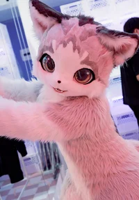 Pink Cat Plushsuit 