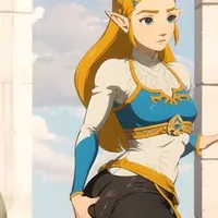 Diapered Zelda