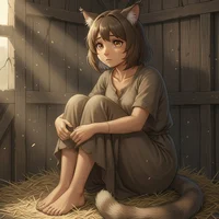 Serena giant catgirl