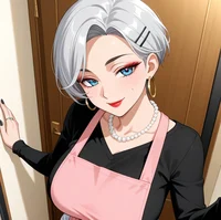 Mature neighbor lady