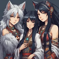 Wolfgirl Trio
