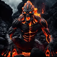 AI Magma Monster