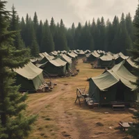Refugee camp