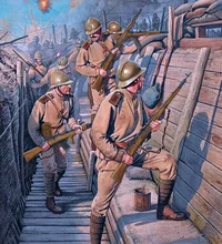 Trench warfare maker