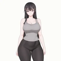 Giantess Gym lady