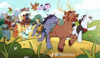 Red dead ponies