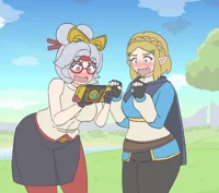 Zelda And Purah