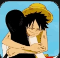 Luffy and Hancock 