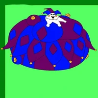 Inflated Jester girl