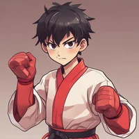 Chico karateka 