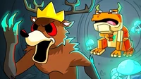 deer monster vs frog