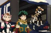 Mha yn deku team