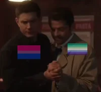 Castiel and Dean