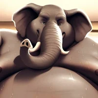 Elefante obeso