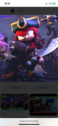 Sonic Prime Pirates